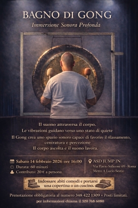 Un'occasione unica per un evento molto particolare e coinvolgente - ASD JUMP IN